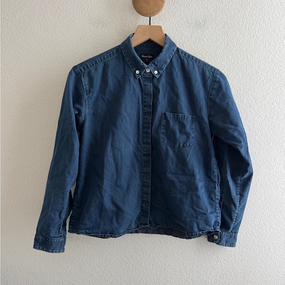 Steven Alan Tops - Steven Alan Womens Chambray Button Down Shirt